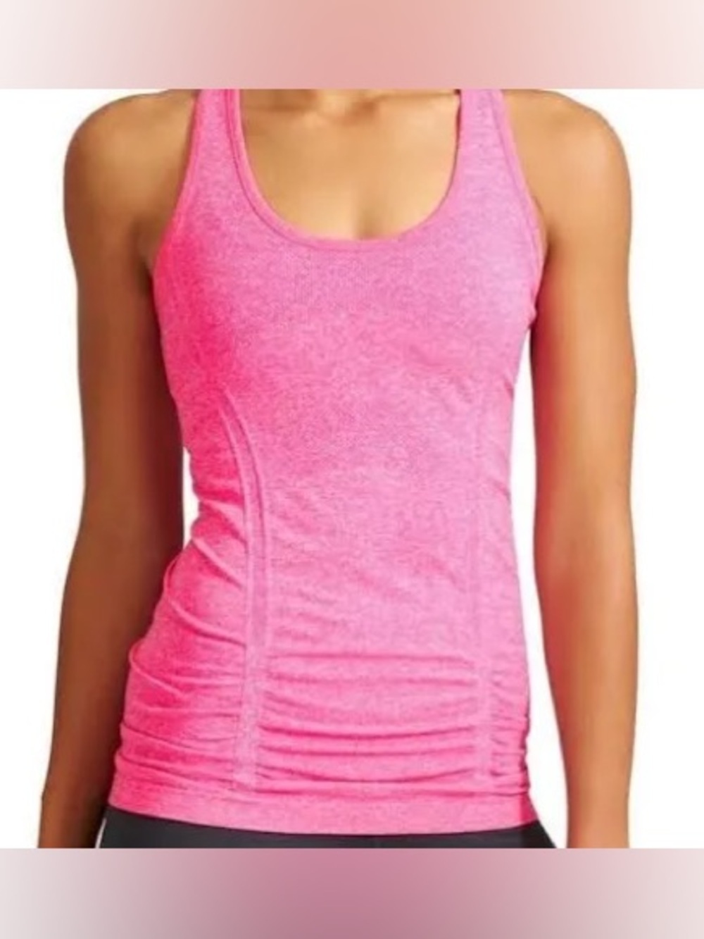 Athleta Pink Racerback Tank Top